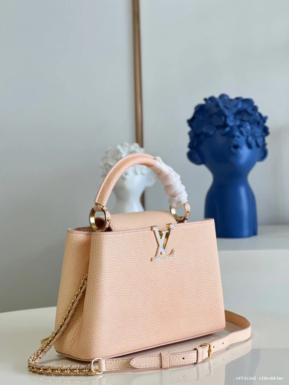 Official oldcobbler VUITTON BB CAPUCINES LOUIS 0812